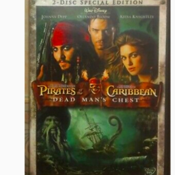 Disney Other - 📀 Pirates of the Caribbean. Dead Man's Chest. 2 disc widescreen special edition